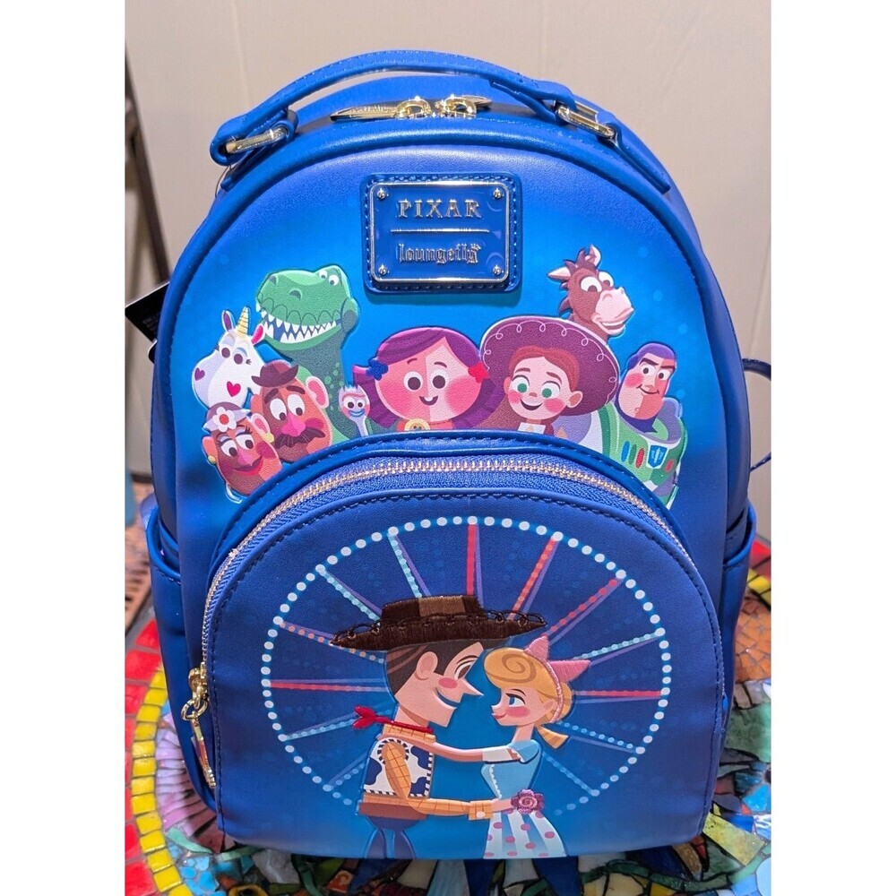 NWT Loungefly Disney Pixar Toy Story Ferris Wheel Movie Moment Mini Backpack